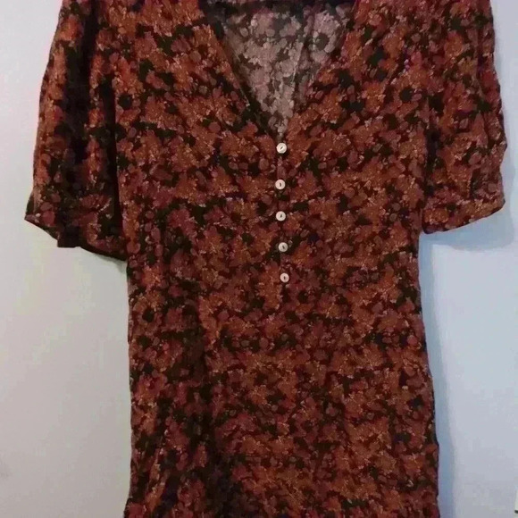 Free people mini baby doll dress size large - Picture 2 of 4